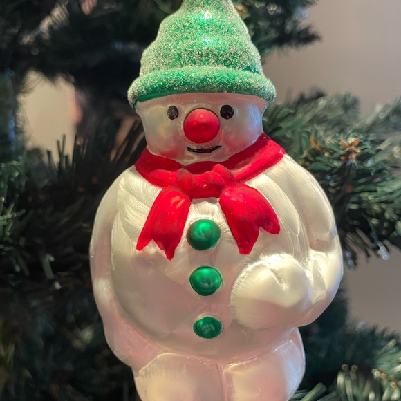 Christborn Snowman Christmas Ornament - Picture 4 of 4